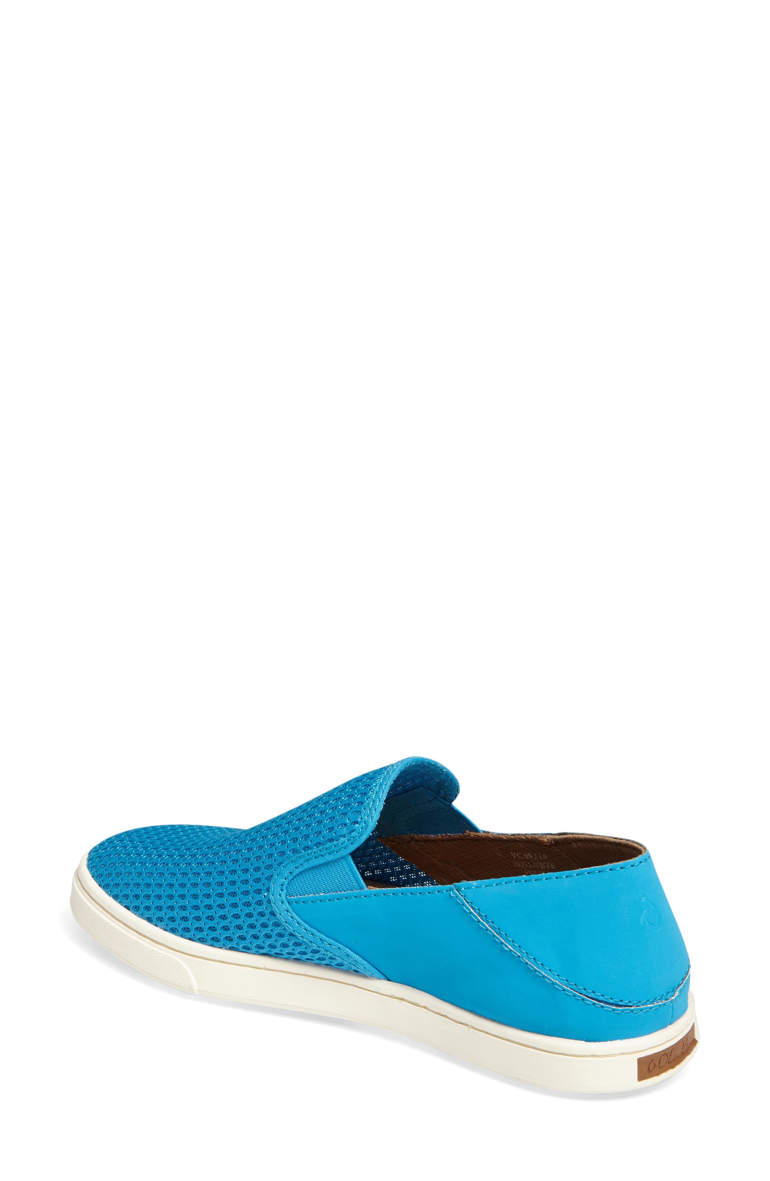 OluKai 'Pehuea' Slip-On Sneaker, Alternate, color, Vivid Blue / Vivid Blue