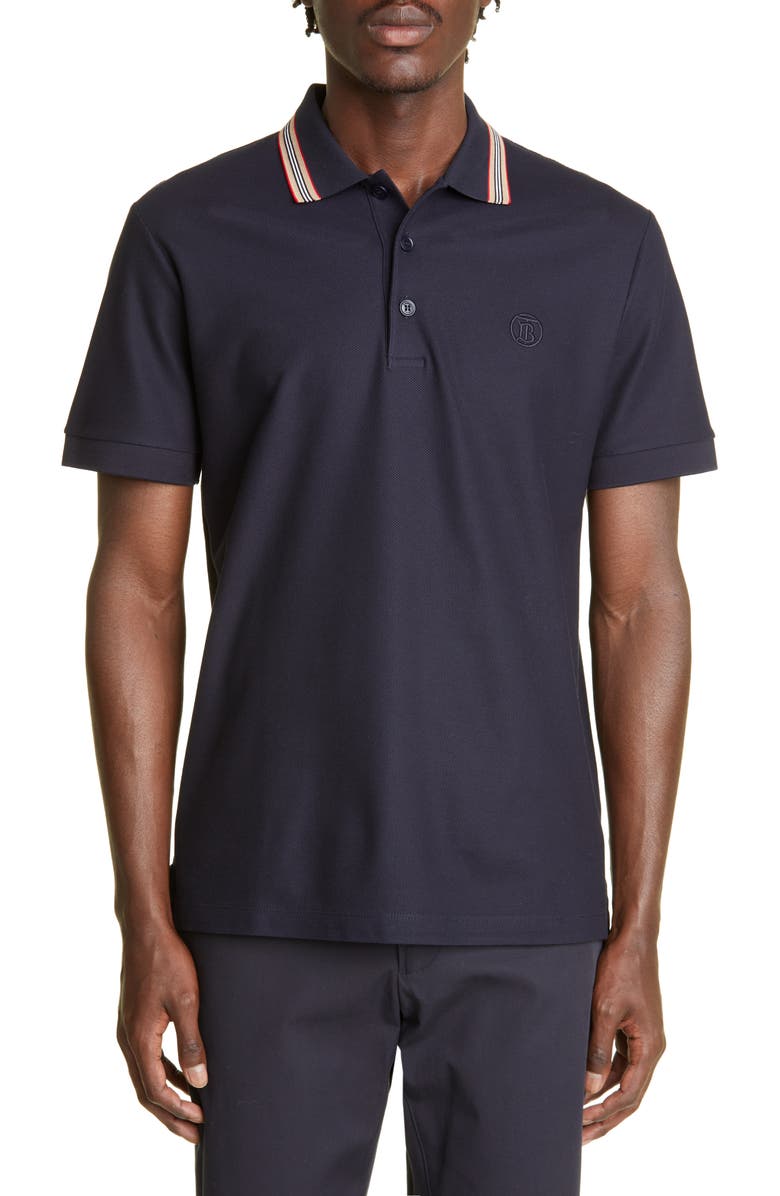 Burberry Men's Pierson Cotton Polo, Main, color, 