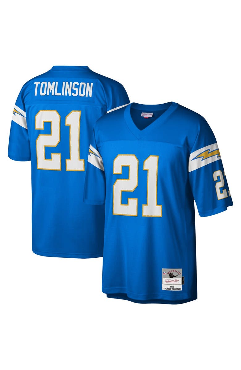 Mitchell & Ness Men's Mitchell & Ness LaDainian Tomlinson Powder Blue Los Angeles Chargers Legacy Replica Jersey, Main, color, Powder Blue
