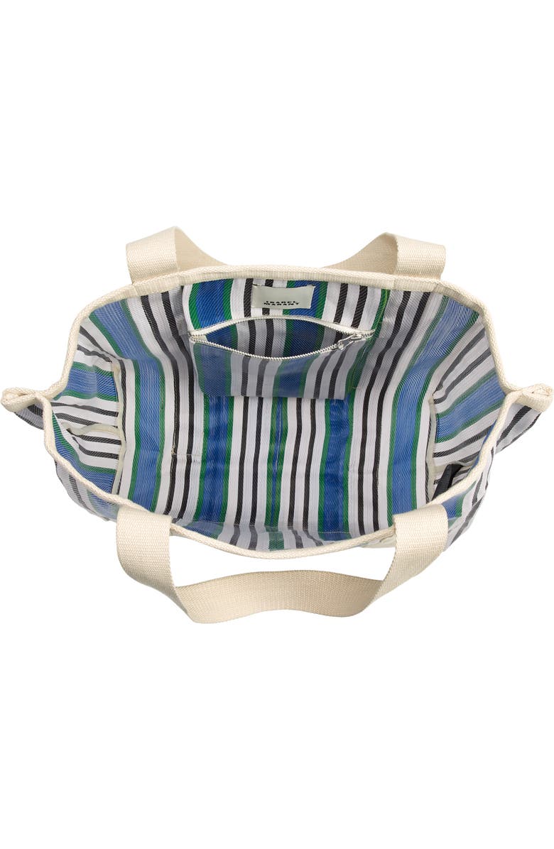 Isabel Marant Darwen Stripe Jacquard Tote, Alternate, color,