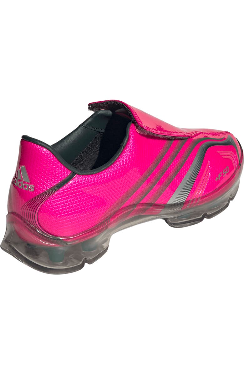 adidas Adiframe F50 Running Sneaker, Alternate, color, Shock Pink/ Green/ Silver