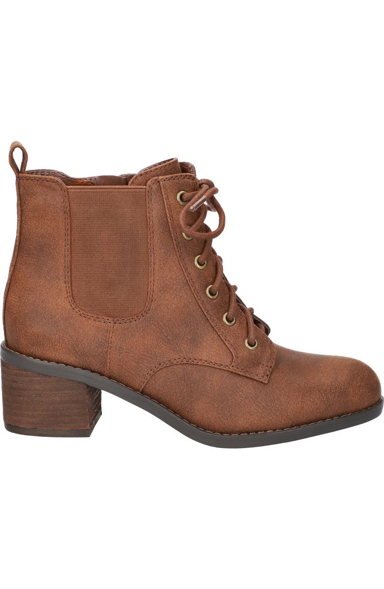 Bella Vita Bismark Lace-Up Bootie, Alternate, color, Tan