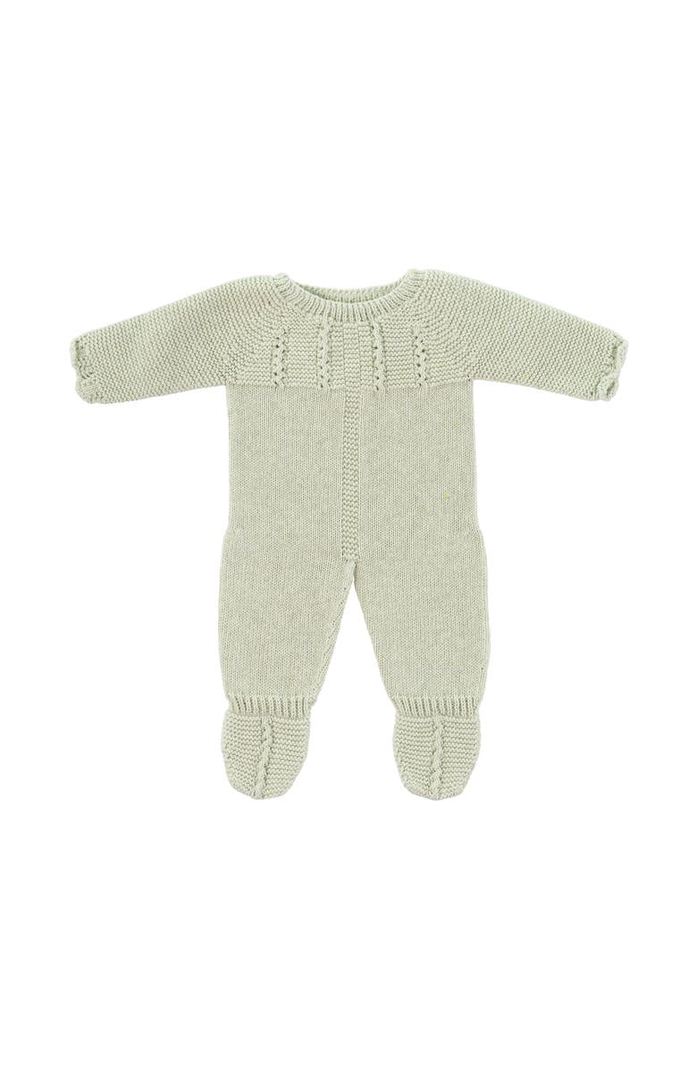 Miniland Knitted Pajamas 15 3/4'' - A, Main, color, White Multi
