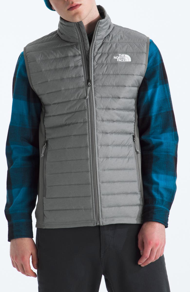 The North Face Canyonlands Hybrid Vest, Main, color, Tnf Medium Grey Heather