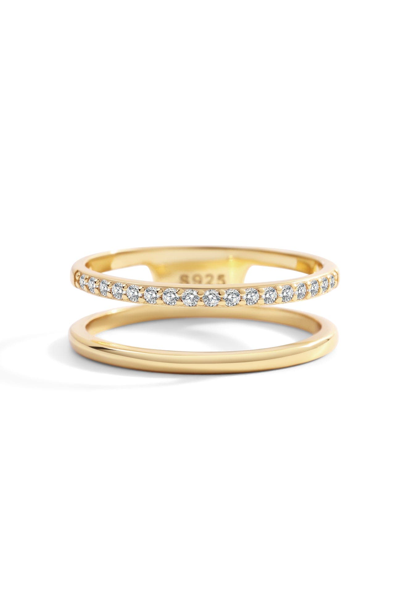 18k Gold Over Sterling Silver