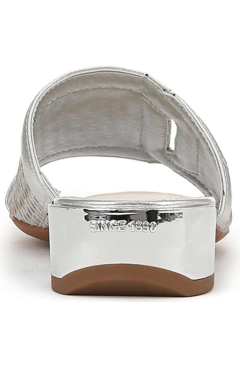 Franco Sarto Margot Slide Sandal, Alternate, color, Silver Grey