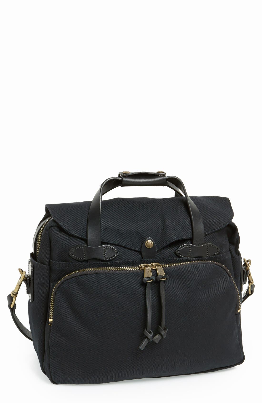 Padded Laptop Bag, Main, color, BLACK