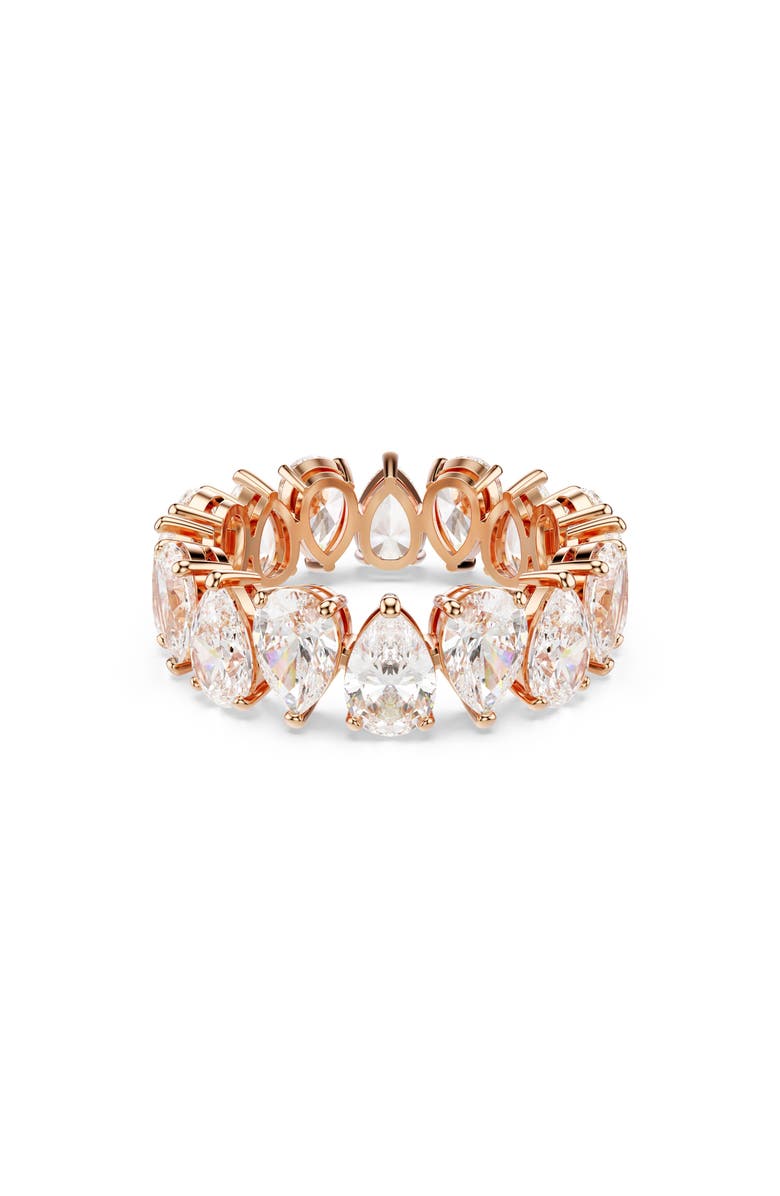Swarovski Matrix Crystal Ring, Alternate, color, Rose Gold