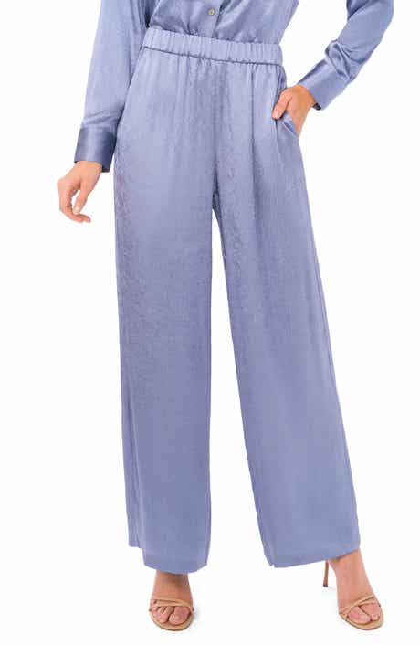 Halogen® Elastic Waist Wide Leg Pants