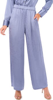 Halogen® Elastic Waist Wide Leg Pants