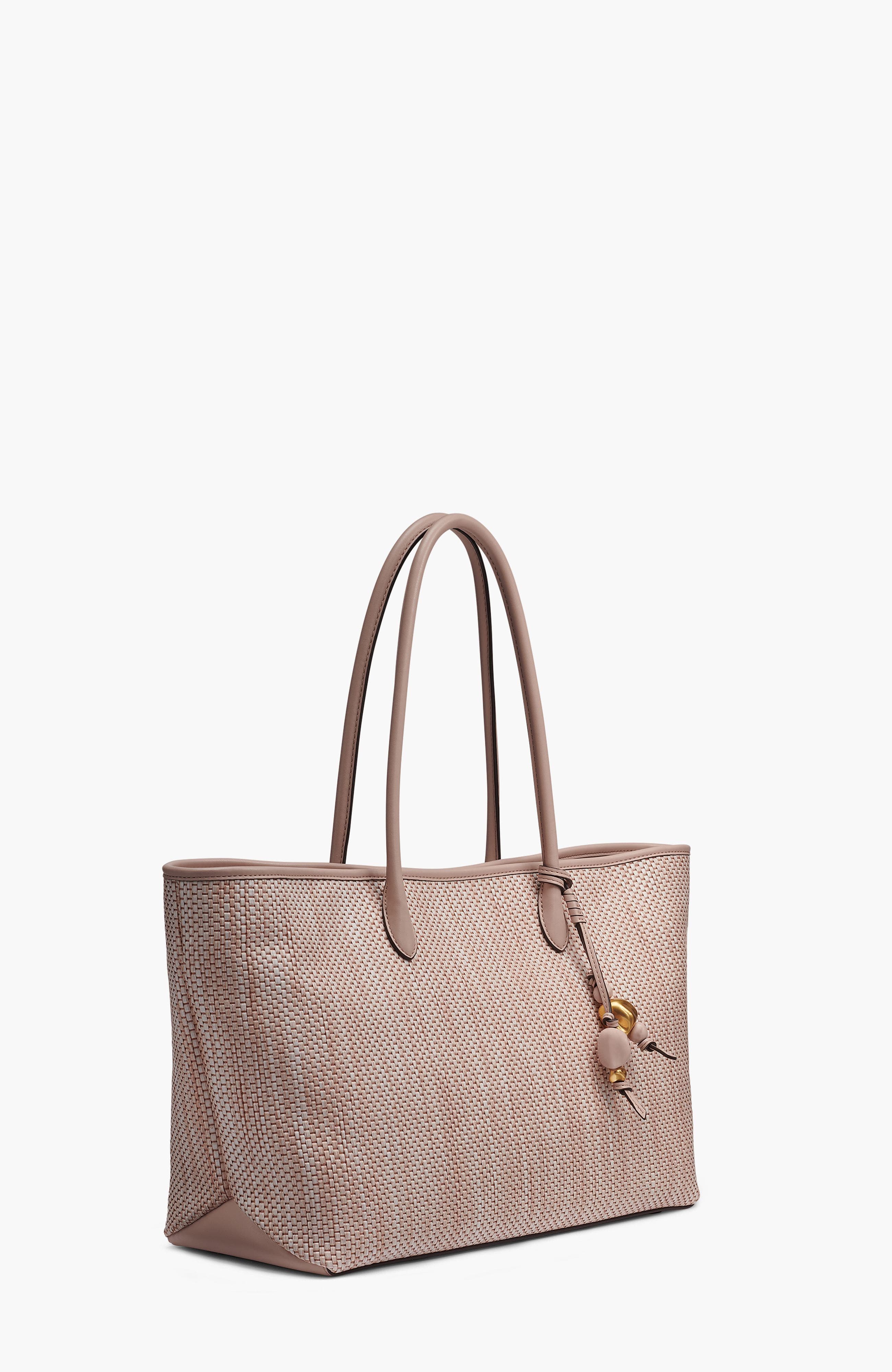 Weekend Medium Tote, Alternate, color, Snow Petal