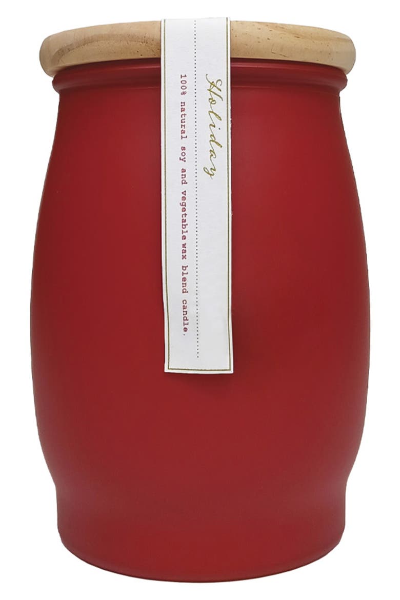 Holiday Barrel Candle, Main, color, NO COLOR