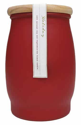 Holiday Barrel Candle