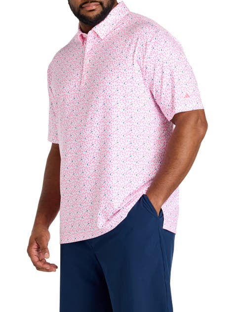 Big & Tall Ultimate 365 Printed Polo Shirt