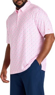 adidas Big & Tall Ultimate 365 Printed Polo Shirt
