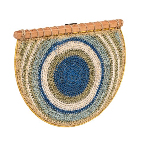 Seagrass Wall Hanging Decor, Multicolor