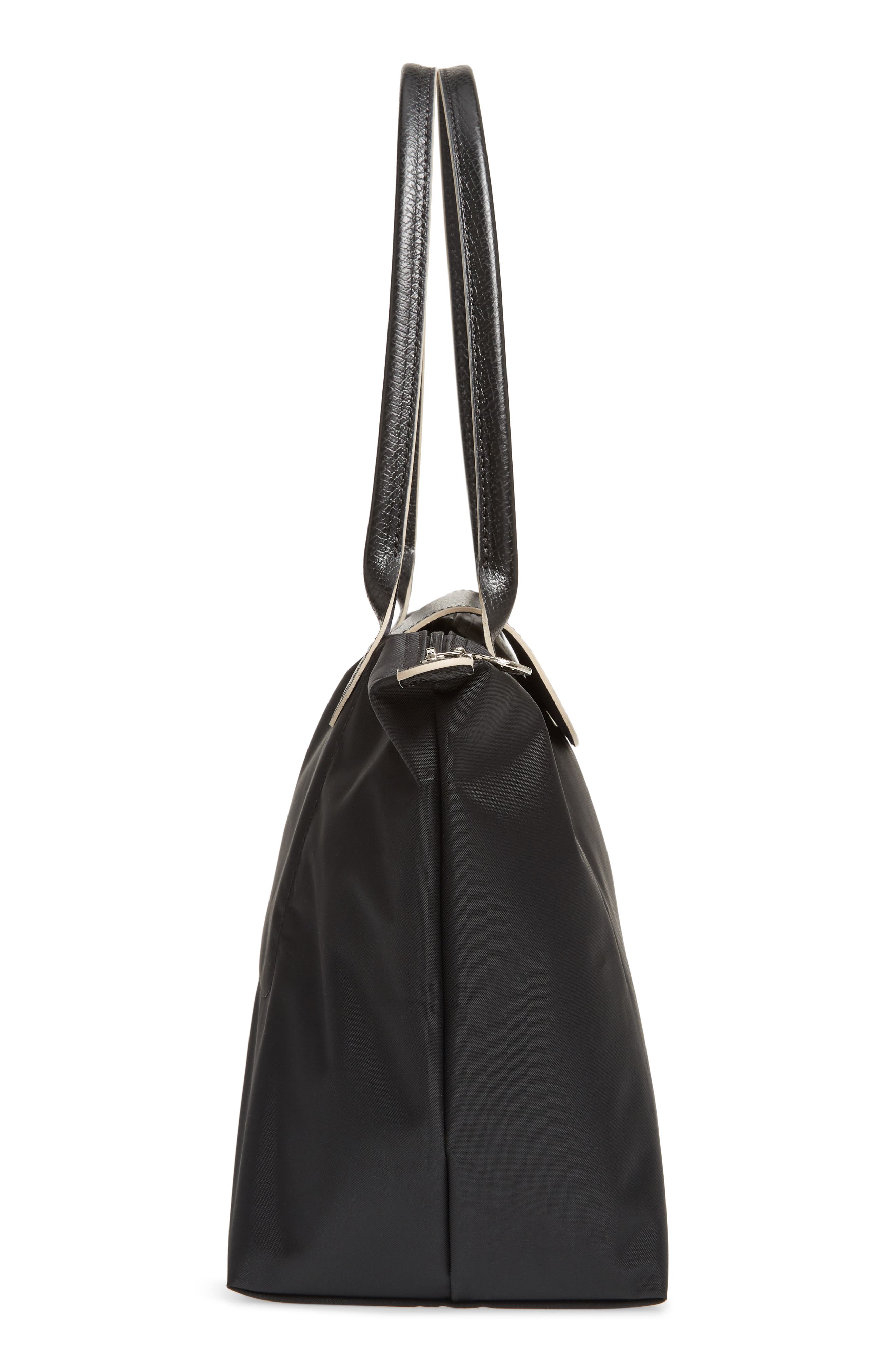 Medium Le Pliage Club Shoulder Tote, Alternate, color, BLACK