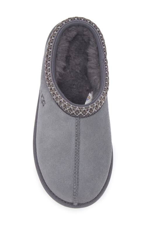 Ugg(r) Kids' Tasman Ii Embroidered Slipper In Gray