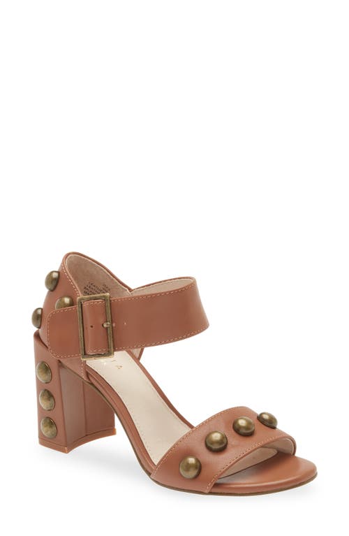 Cecelia New York Gail Stud Sandal in Cognac  product