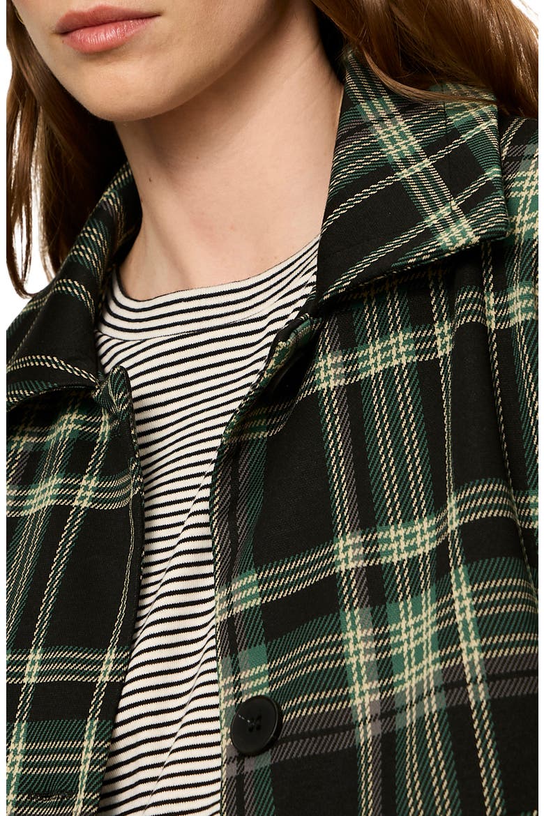 Avid Plaid Jacket, Alternate, color, WHITE/ EVERGREEN PLAID