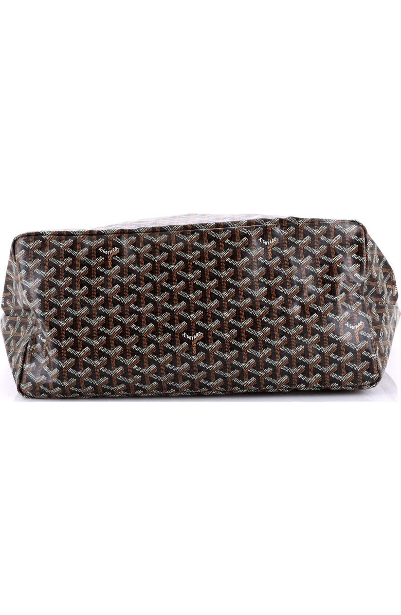 Pre-Owned Goyard Saint Louis Tote Coated Canvas GM, Alternate, color, Black