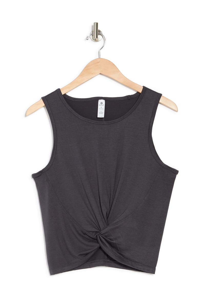 Twist Front Tank Top, Alternate, color, ASTEROID