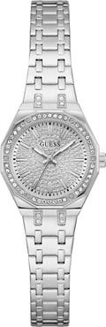 GUESS Pixie Crystal Dial Bracelet Watch, 25mm