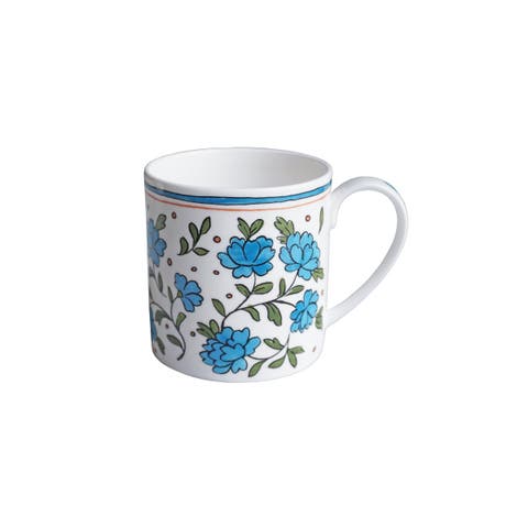 Heritage Bachelor Button Blooming Mug