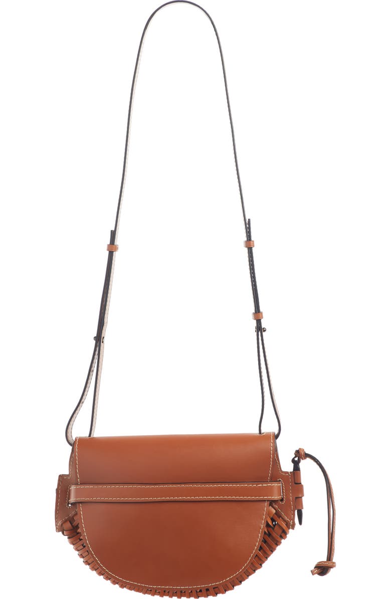 Loewe Small Gate Woven Leather Bag, Alternate, color,