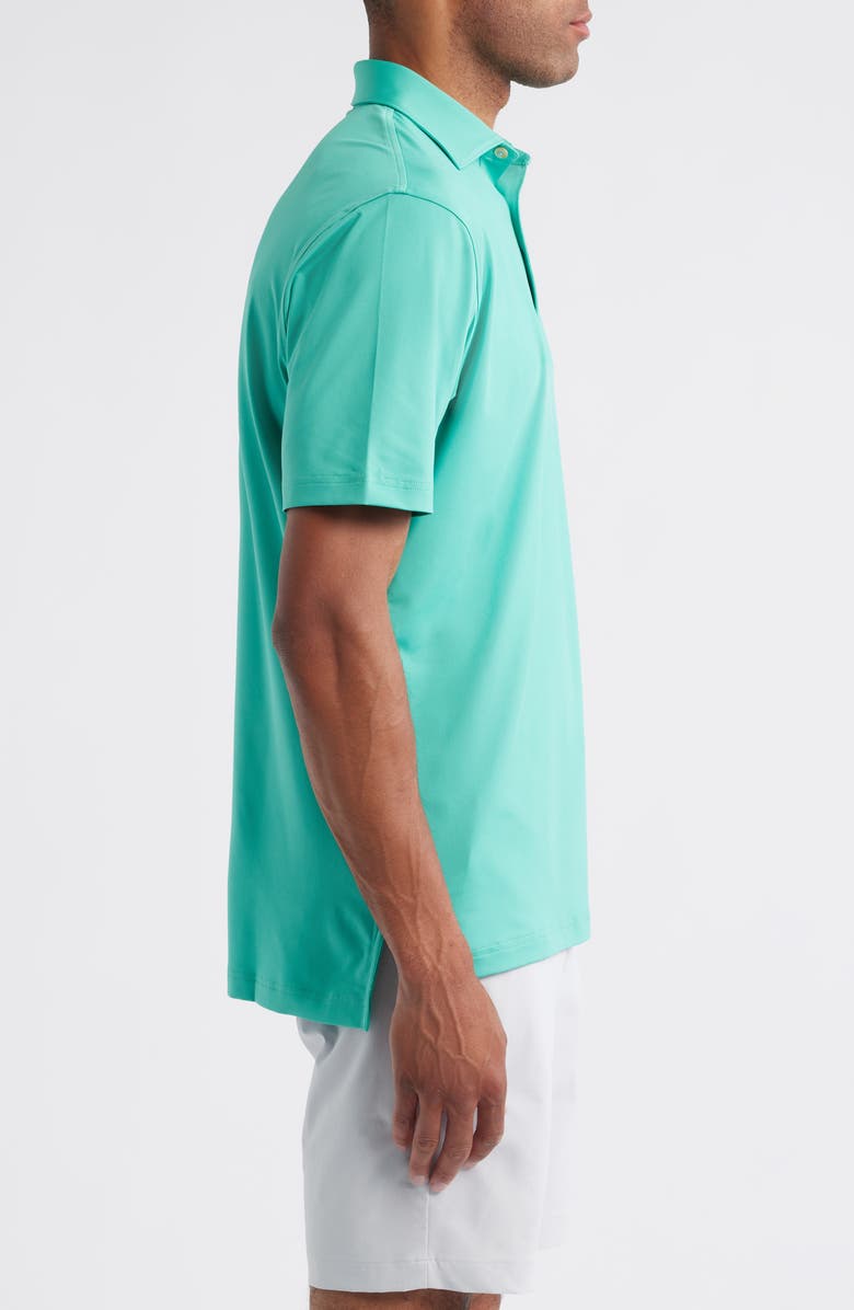 Peter Millar Solid Performance Jersey Polo, Alternate, color, Meadow