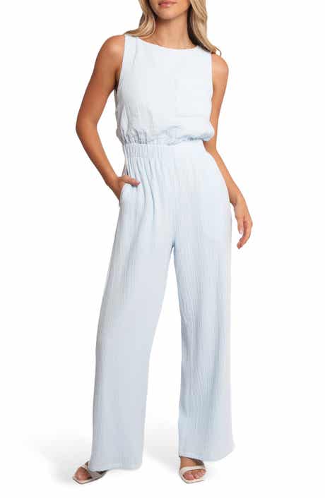 Petal & Pup Brenna Cotton Gauze Jumpsuit