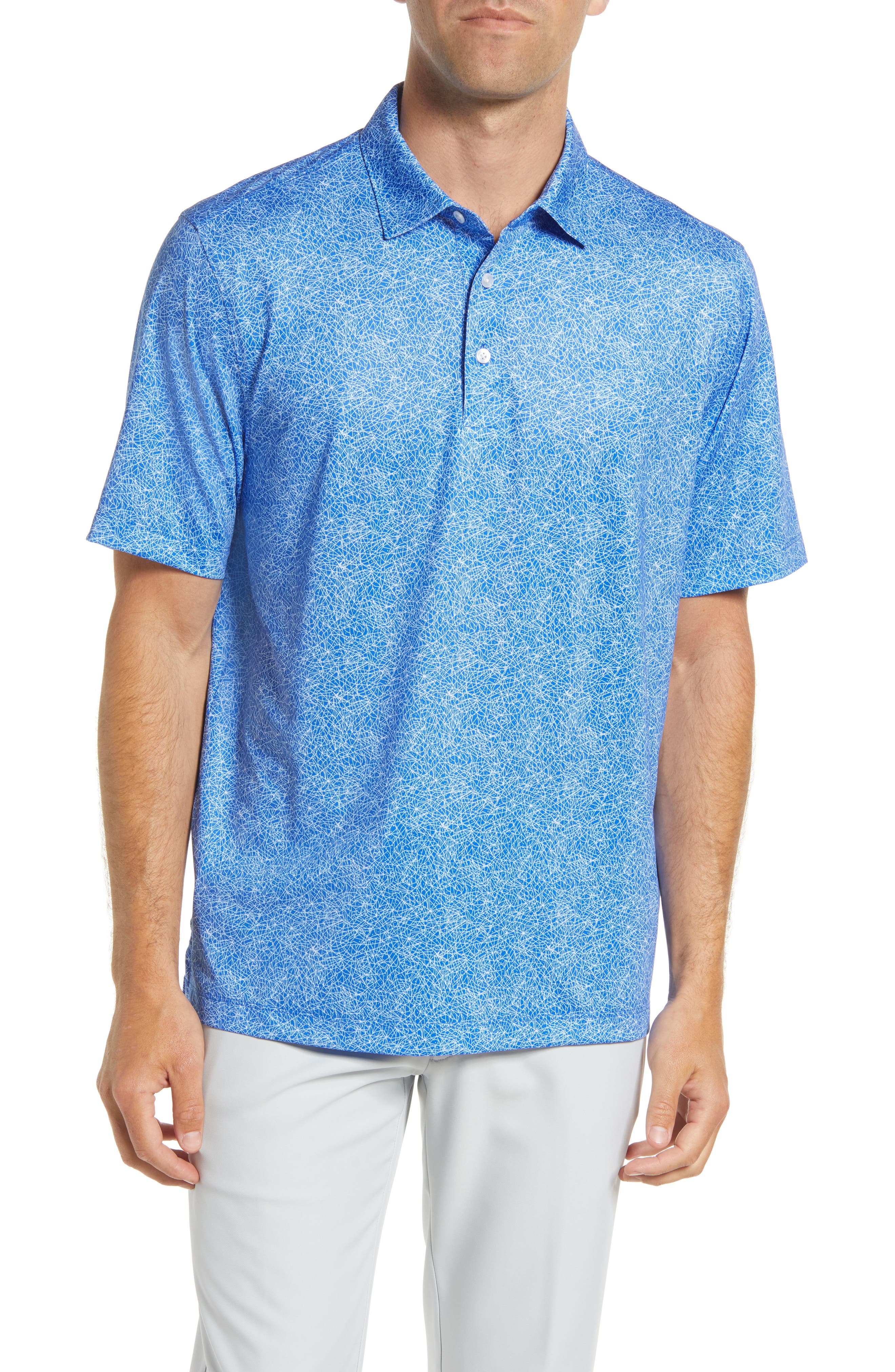Pike Constellation Print Performance Polo - image 3