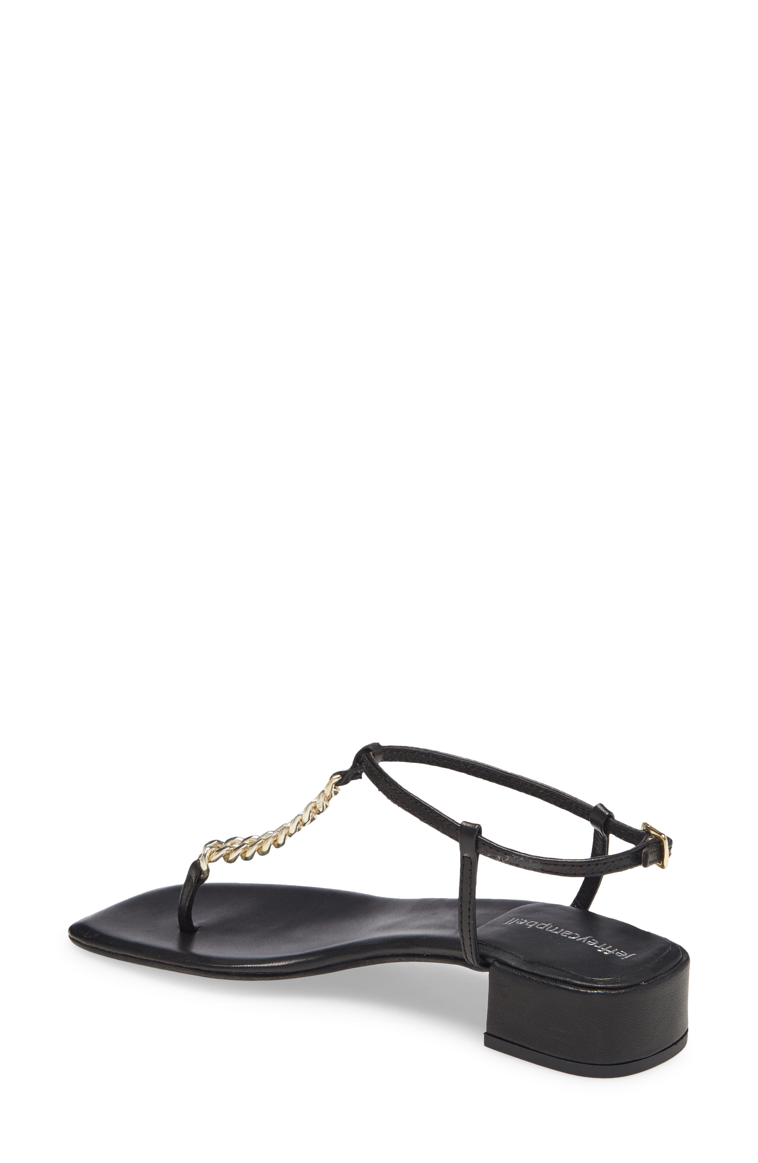 Jeffrey Campbell Chain Sandal, Alternate, color, 