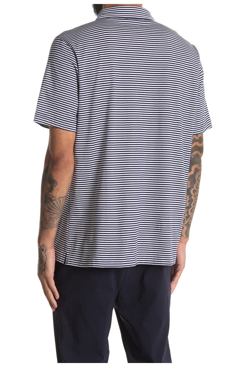 Scott Barber Interlock Striped Polo, Alternate, color, 