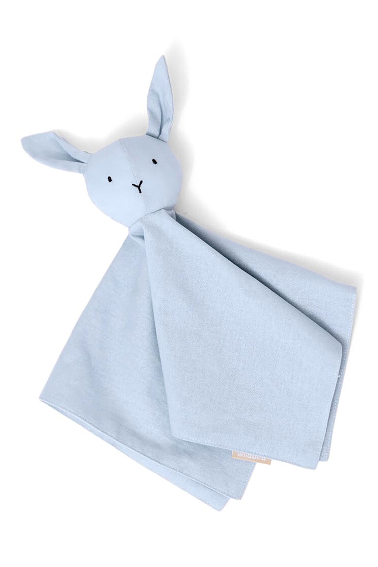 Bunny Linen & Cotton Lovey, Main, color, DOVE