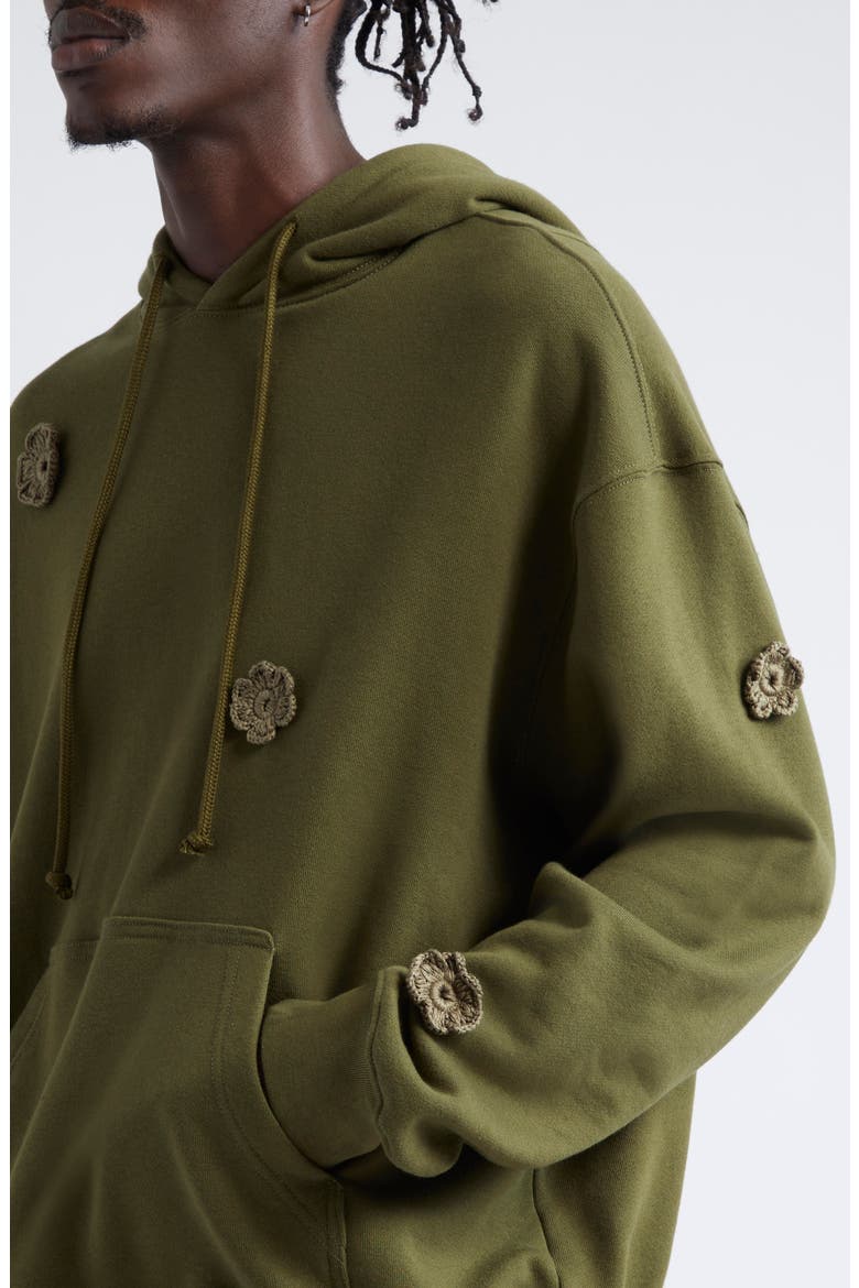 Daisie Gym Hoodie, Alternate, color, GREEN