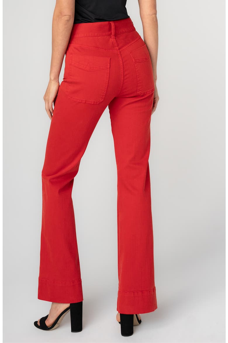 Lucy High Waist Bootcut Jeans, Alternate, color, SUNDANCE RED