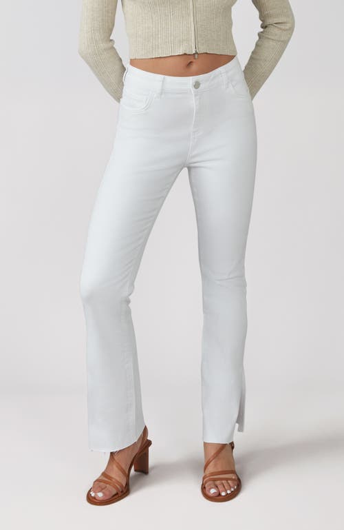 Lola Jeans Billie High Rise Bootcut Jeans In White
