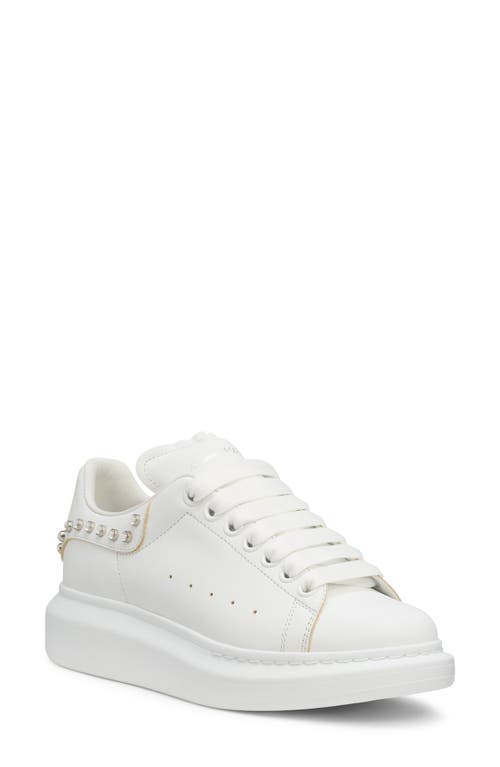 Alexander Mcqueen Alexander Mc Queen Oversize White Sneaker With Studs