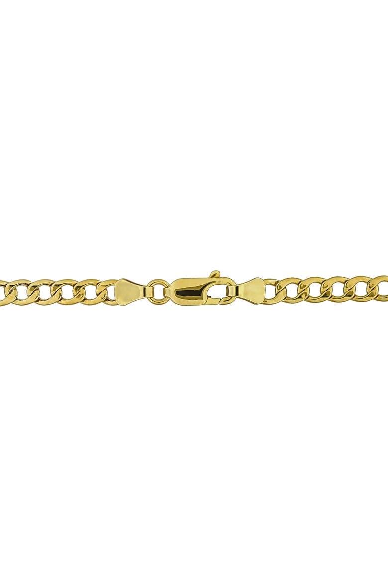 Gemstone Link Bracelet 14K, Alternate, color, Amethyst