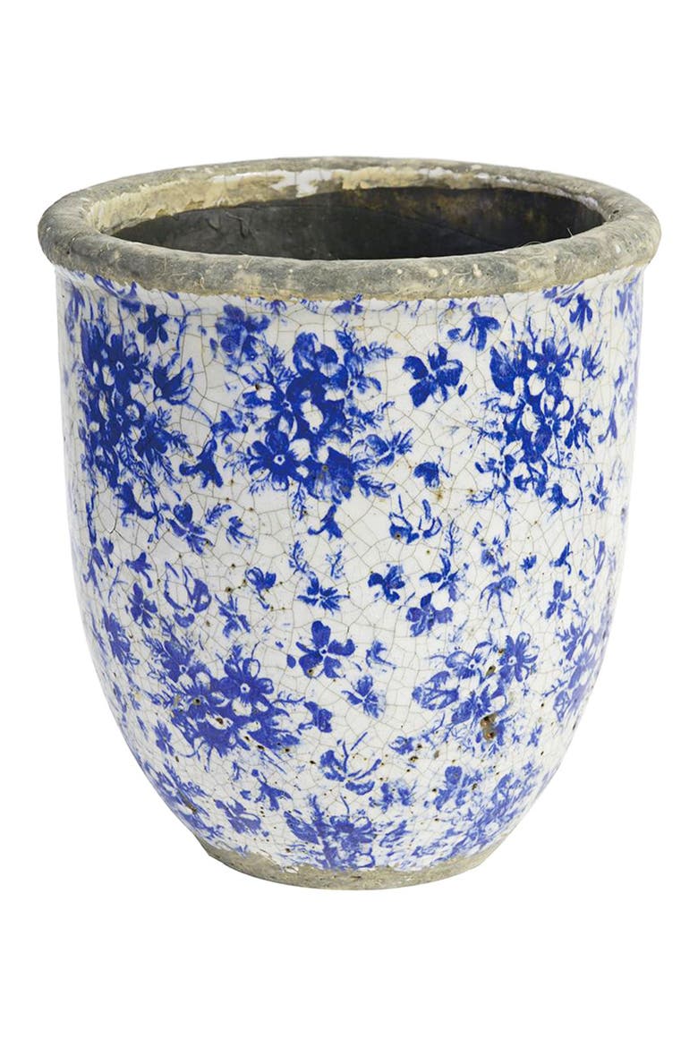 Lilibeth Tall Planter, Main, color, BLUE