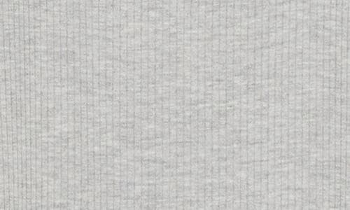 Honeydew Revival Rib Short Pajamas In Heather Grey