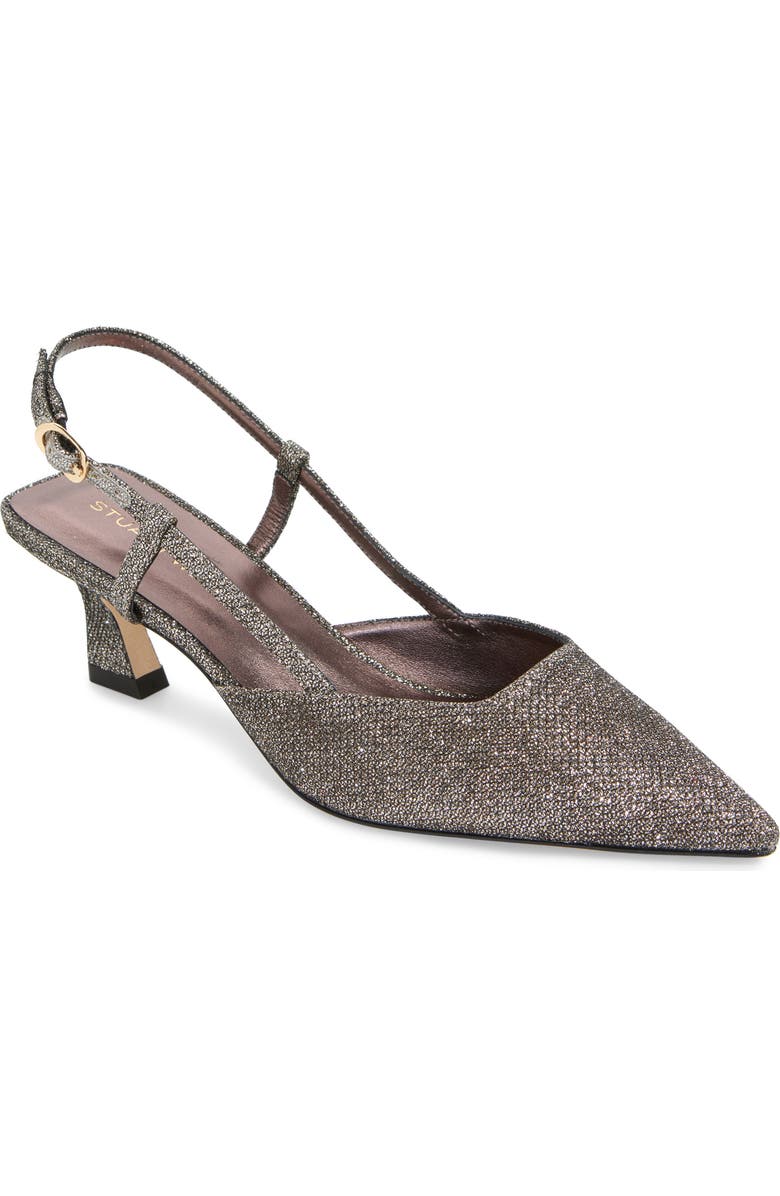 Stuart Weitzman Vinnie 50 Slingback Pump, Main, color, New Pyrite
