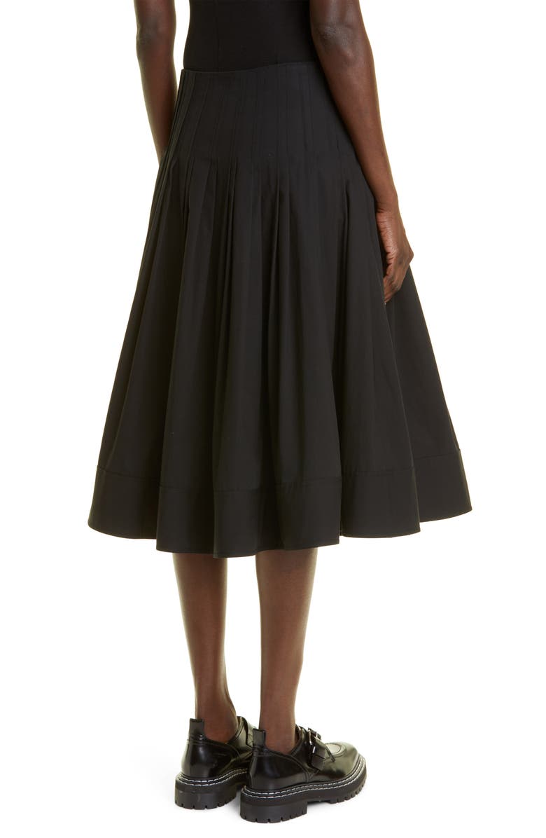 Proenza Schouler Cotton Poplin Wrap Skirt, Alternate, color, 