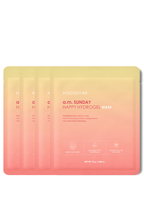 a.m. Sunday Happy Hydrogel Mask