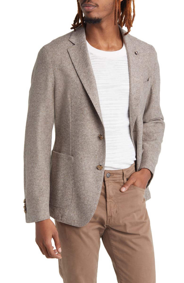 BOSS Hanry Heathered Sport Coat, Alternate, color,