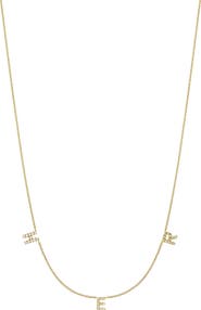 Bony Levy Icon Personalized Diamond Charm Necklace (Nordstrom Exclusive)