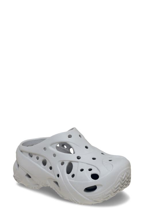 Crocs Caged Platform Clog In Blue
