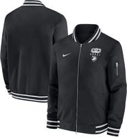 Nike Men's Nike Black Army Black Knights 2024 Rivalry Collection Full-Zip Bomber Jacket