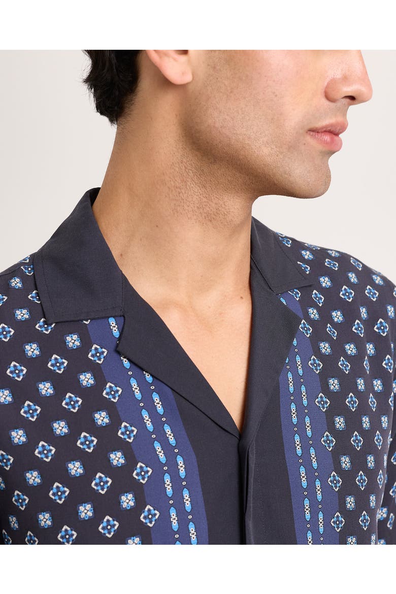 Maitan Relaxed-Fit Shirt, Alternate, color, Night Iris
